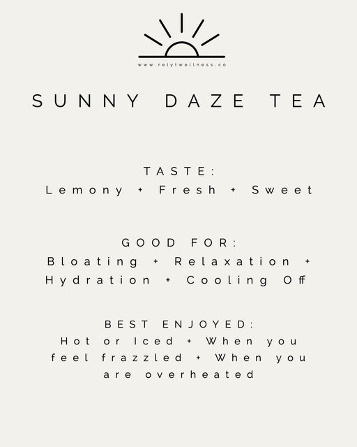 Sunny Daze Tea - RELYT